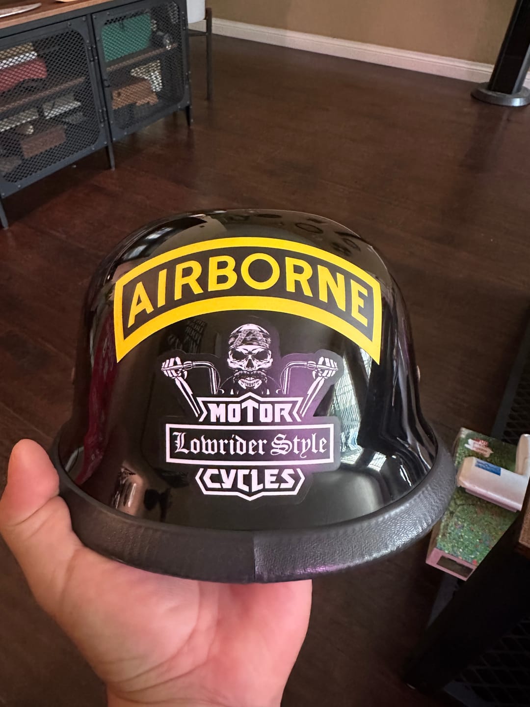 Customer photo review of Airborne Tab Sticker