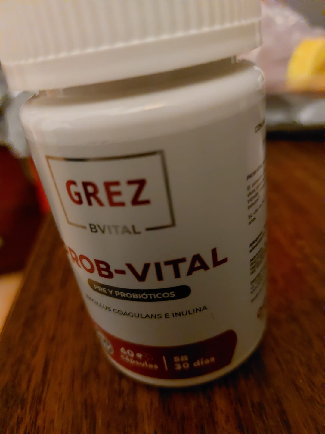 Customer photo review of PROB-VITAL - Simbiótico (Probióticos & prebióticos)
