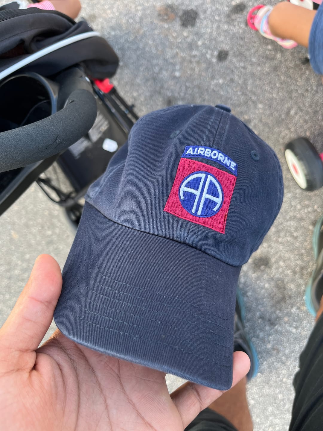Customer photo review of 82nd Airborne Dad Hat