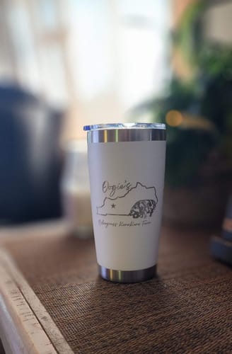 Customer photo review of Bundle (6) Custom Laser Engraved - 20oz Tumblers