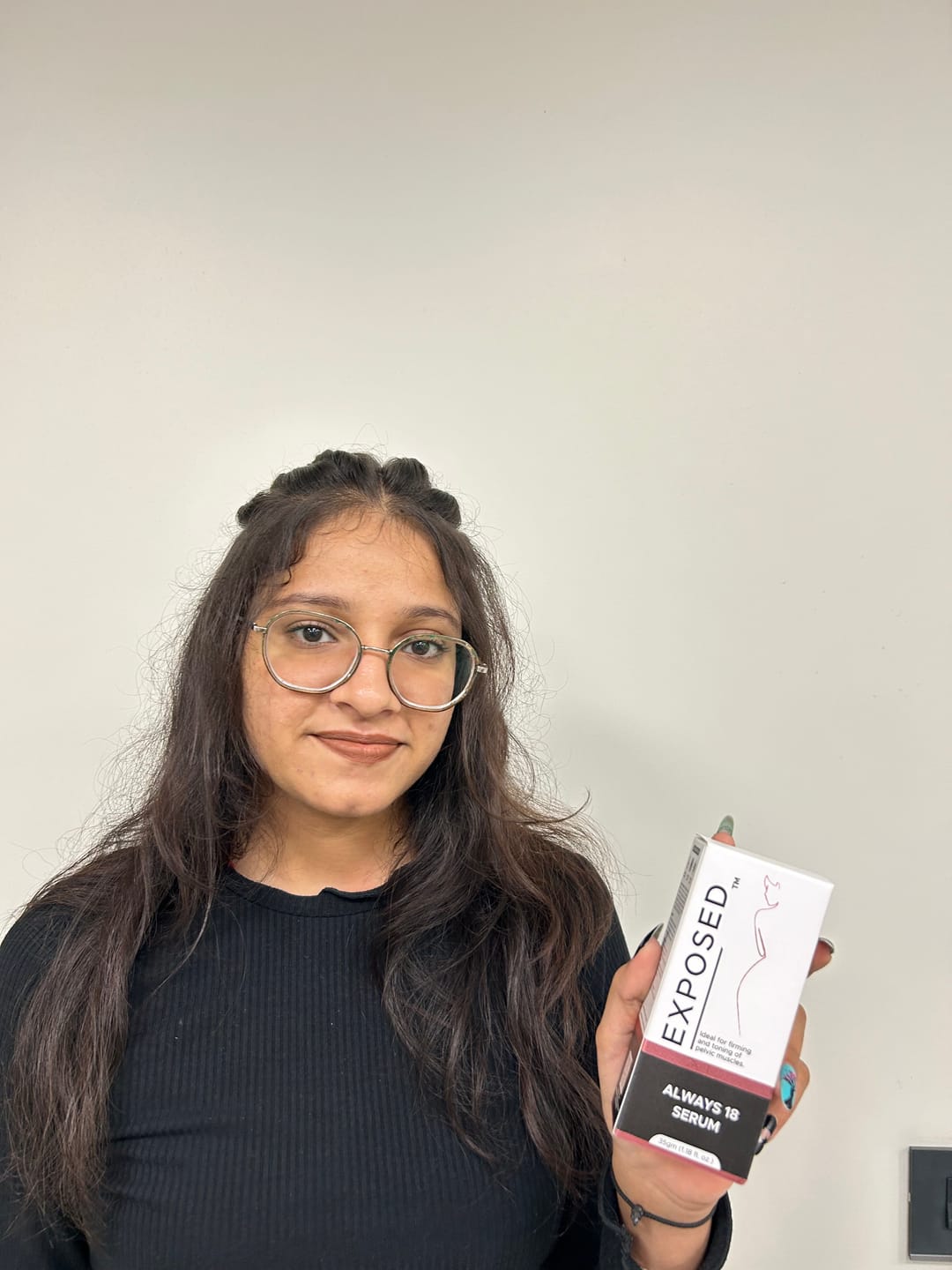 Customer photo review of Always 18 Serum | V-tightening Gel for Women - 35 gm