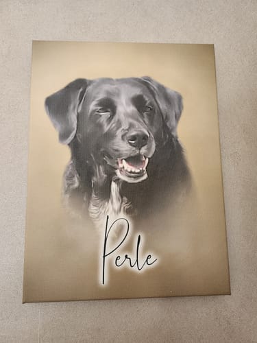 Customer photo review of Portrait Huilé