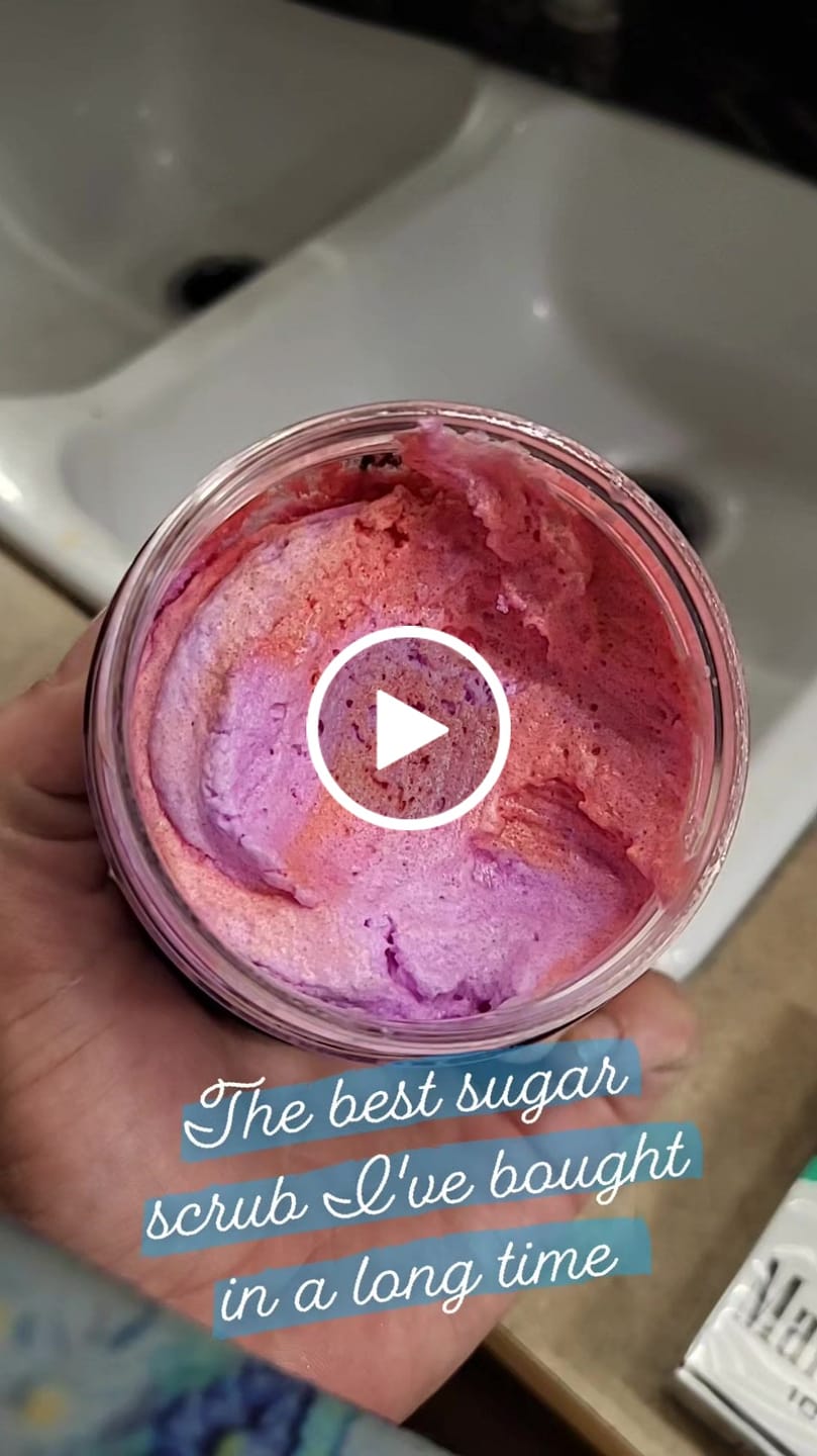Customer video review of Gummie Bear Guts Sugar Scrub (Mango, Lime & Peaches)