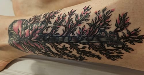 Customer photo review of TattooNumbx Numbing Cream