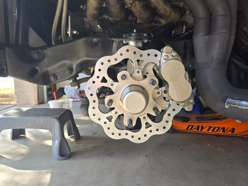 Customer photo review of 1964-72 Chevy Chevelle / Malibu Drag Racing Front Brake Kit (F3 Caliper) 001-0265