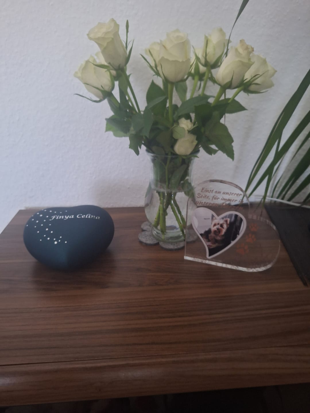 Customer photo review of Einst an meiner Seite - Individuelles Glasherz