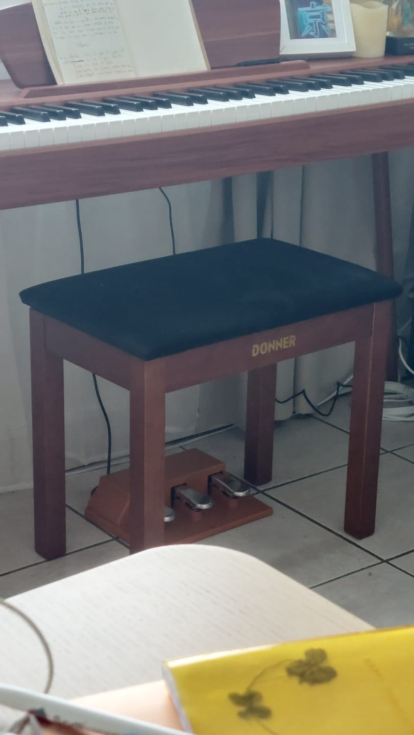 Customer photo review of Donner DKB-10 Banc de Piano avec Rangement