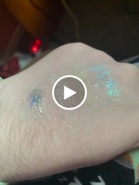 Customer video review of Choose any 4 glitter pigments ( Glistening pigment mix included  )