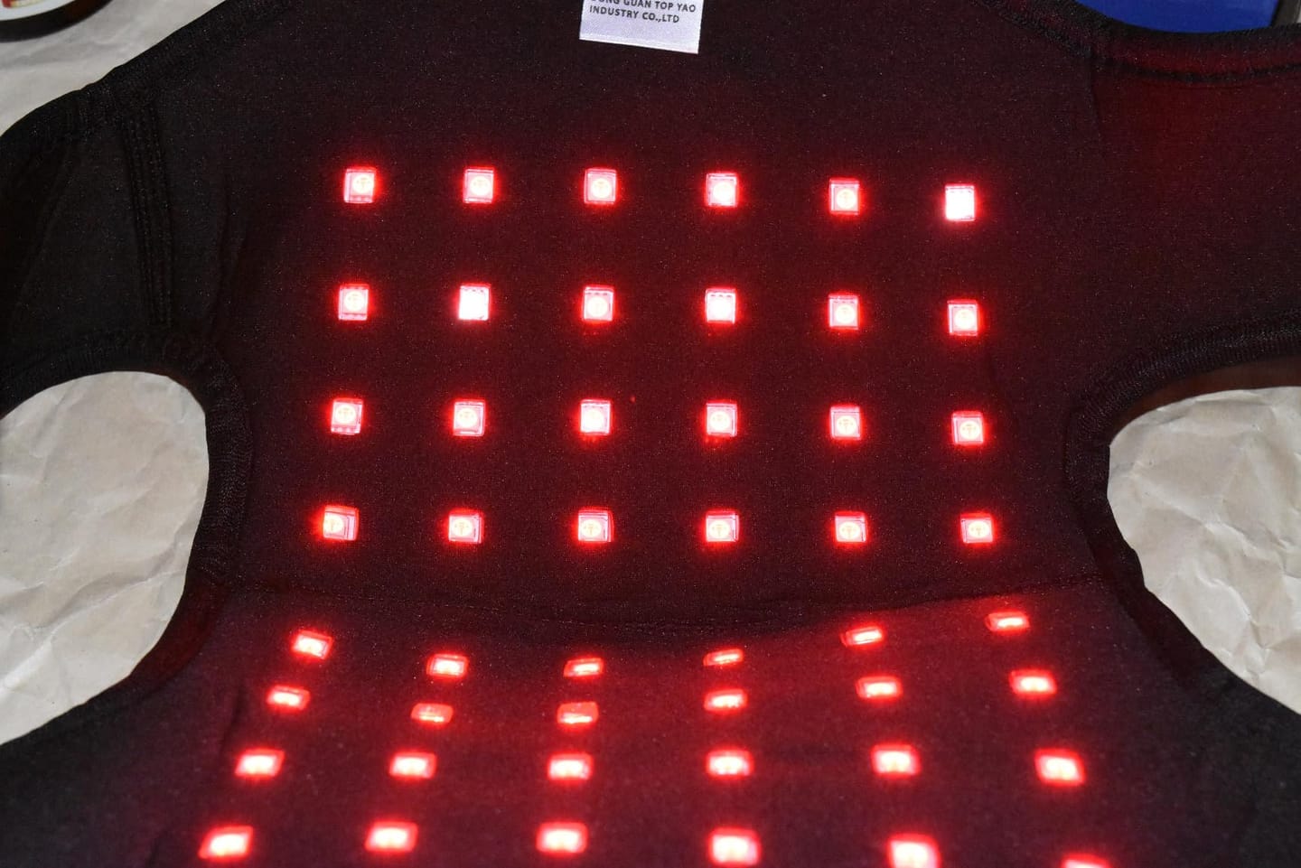 Customer photo review of RLB BlinkRecover - Red Light Therapy Leg Wrap Pro