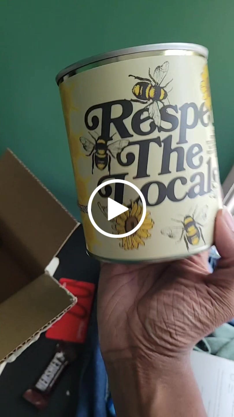 Customer video review of Respect Your Local Bees Graphic Tee