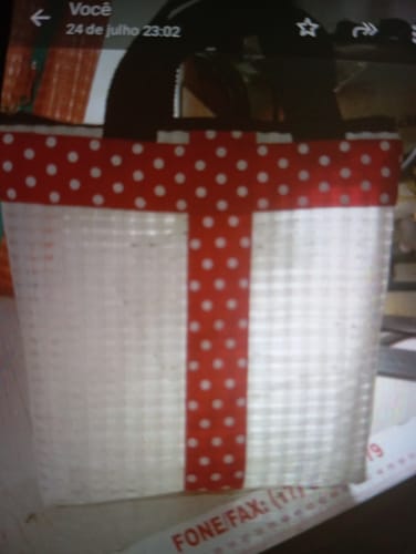 Customer photo review of BONEON 25MM C/VINCO COR BRANCO 10 METROS