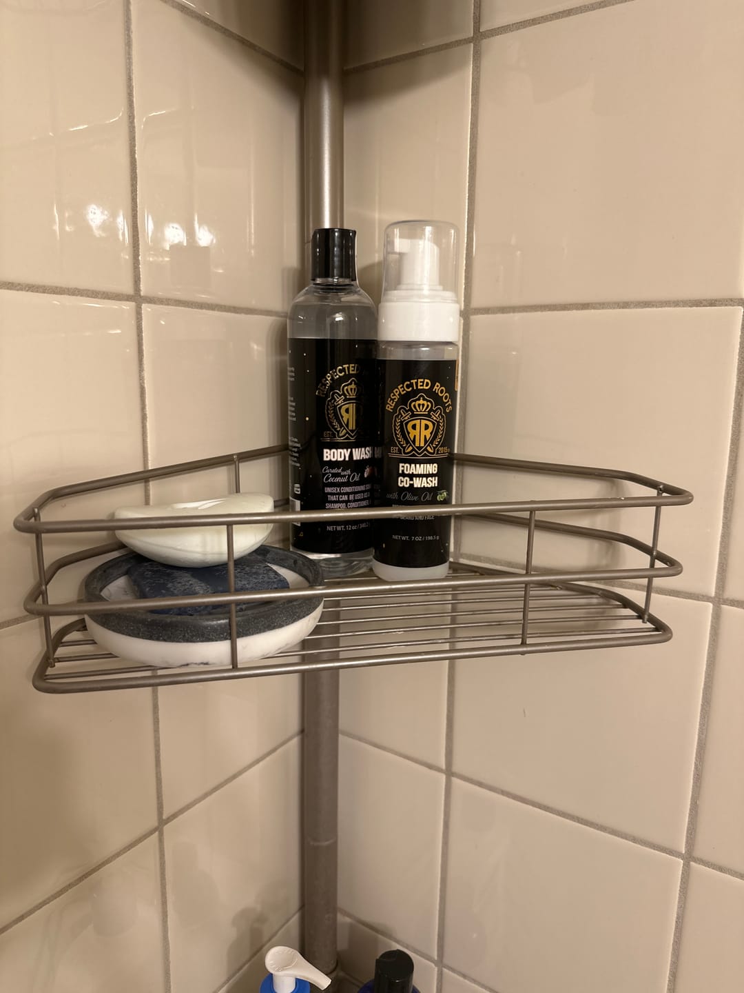 Customer photo review of Respected Roots Body Wash (12 oz.)