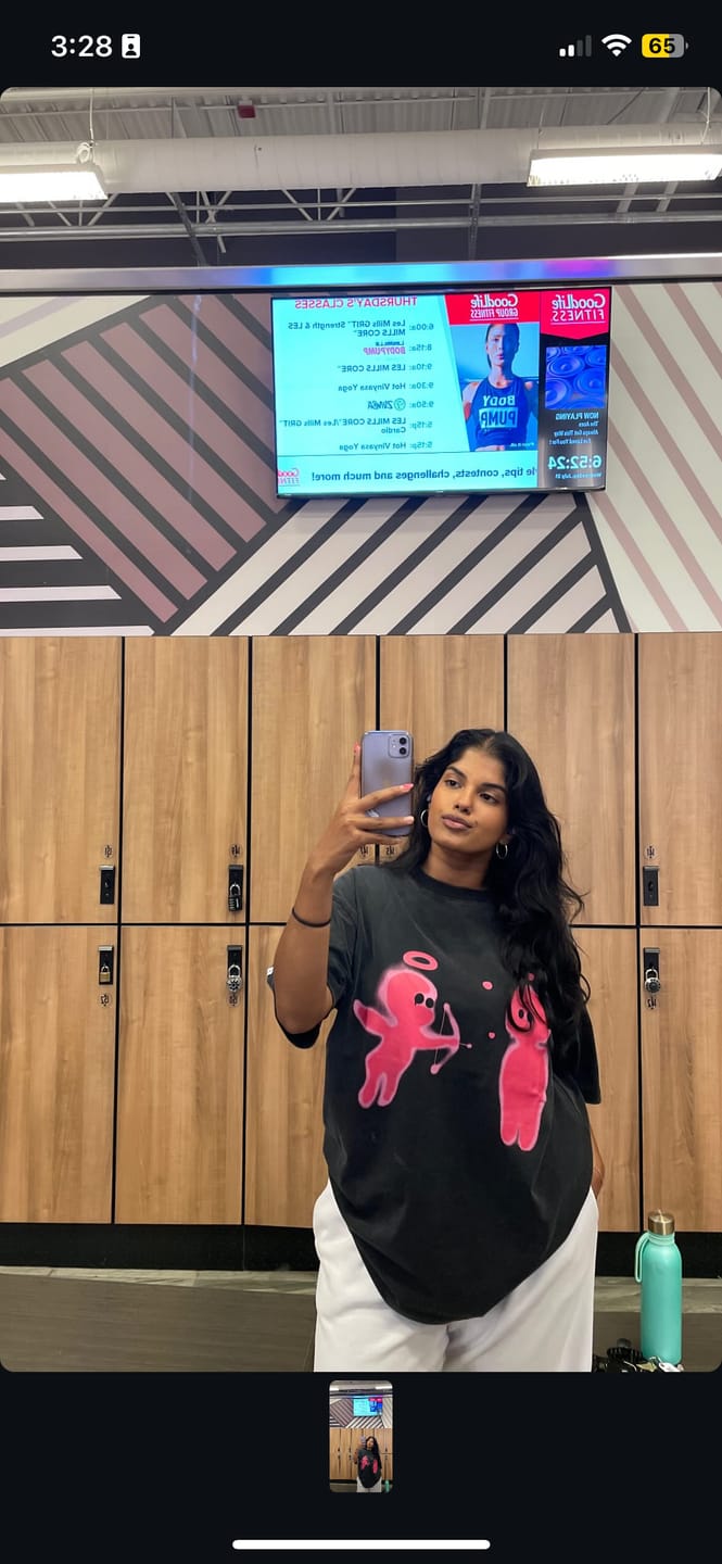 Customer photo review of Aelfric Eden Cupid’s Love Arrow Tee