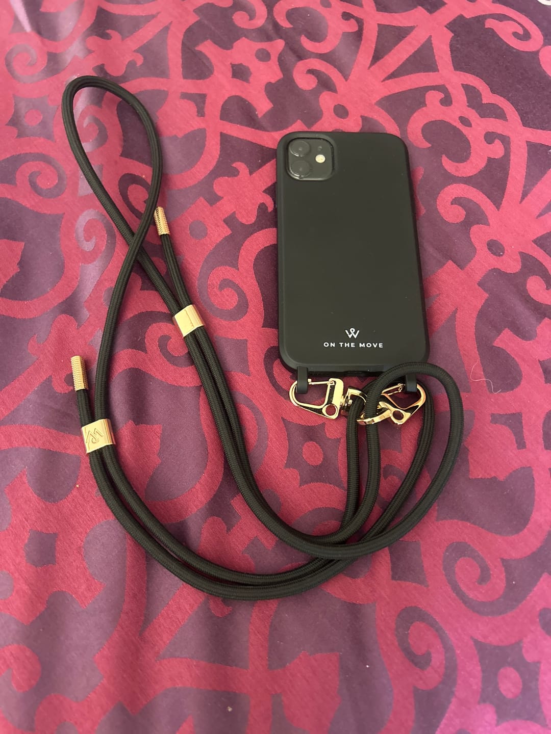 Customer photo review of Classic Black Braided Strap