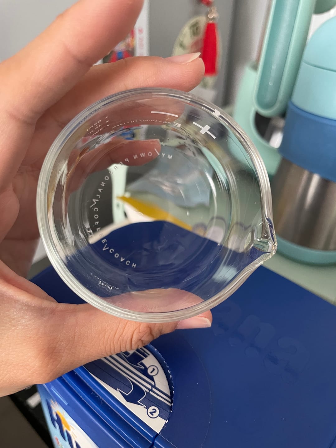 Customer photo review of Espresso Shot Glass with Measuring Scale - MUVNA