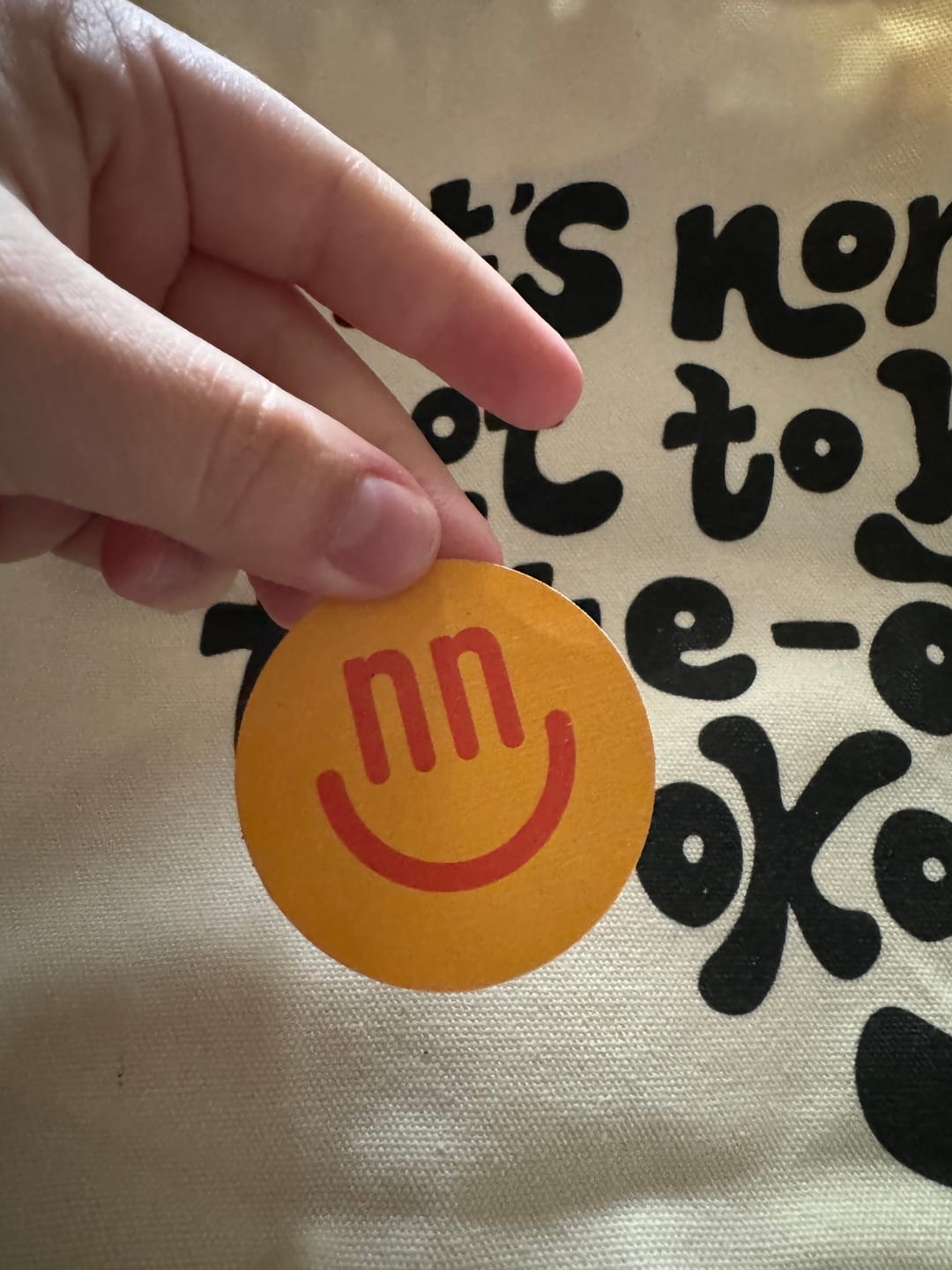 Customer photo review of Exclusive Smile Sassy Sticker