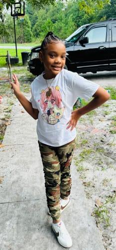 Customer photo review of Red Stardust 3s DopeSkill T-Shirt Heaven Sent Graphic