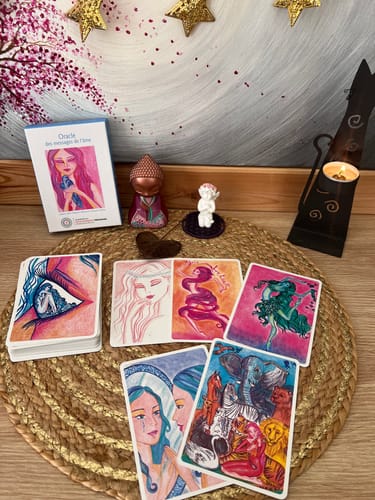 Customer photo review of Mon premier Oracle des messages de l'âme