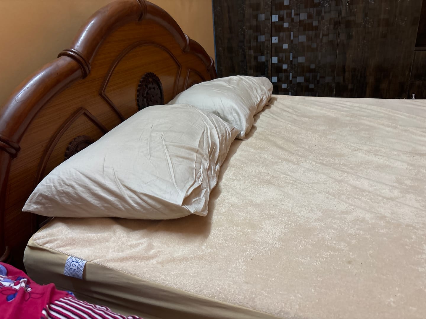 Customer photo review of Flo Super Soft Fitted Bedsheet