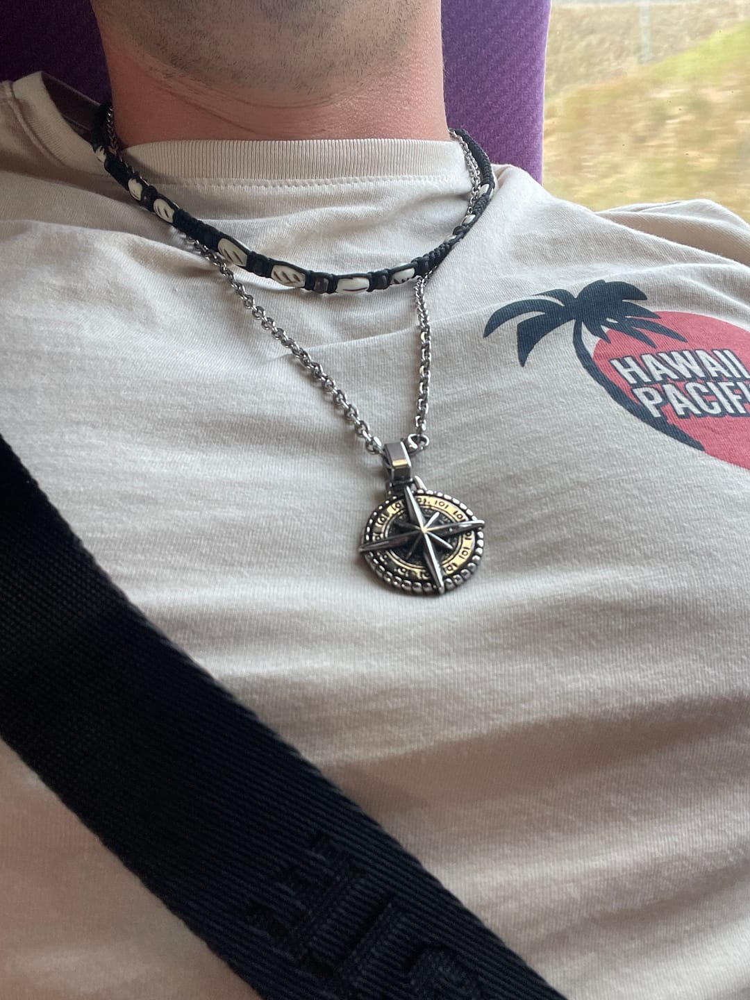 Customer photo review of Compass of Life - Necklace