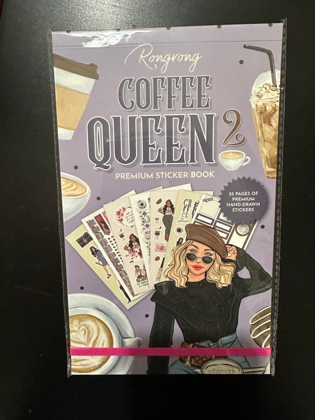 Customer photo review of Coffee Queen #2 Sticker Book