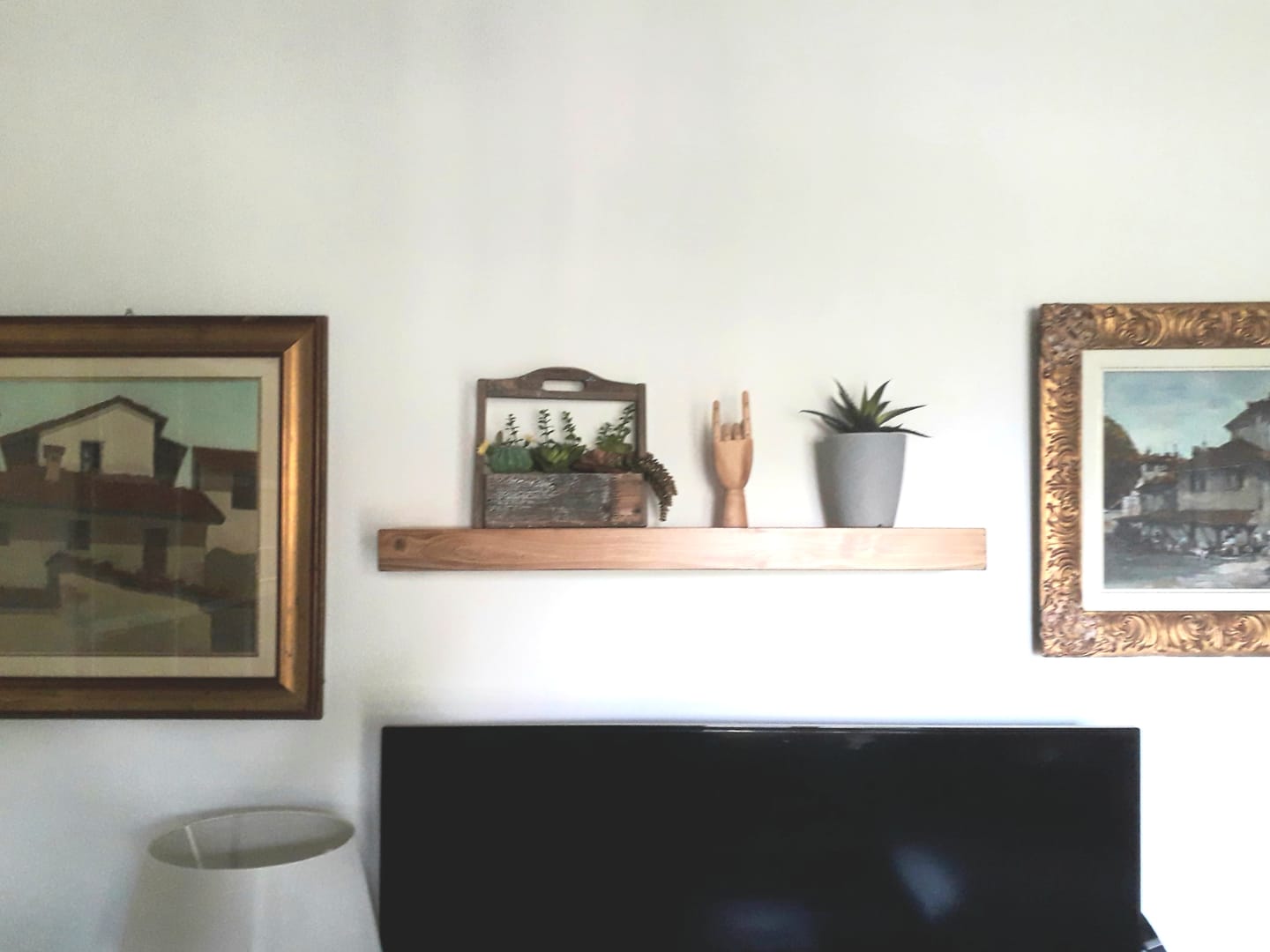 Customer photo review of Mensola - VENERE - Profondità 15-20-25 cm. Rovere Rustico