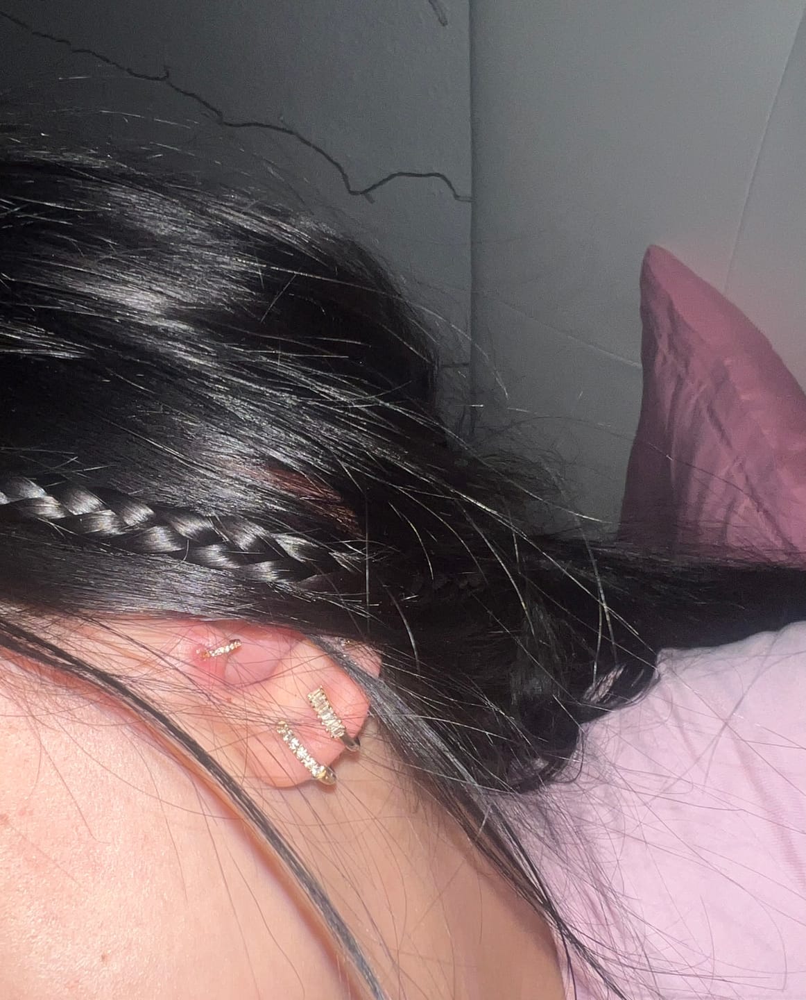 Customer photo review of Klara Ohrringe | 18K vergoldet