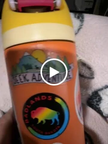 Customer video review of Seek Adventure Outdoors Clear Sticker