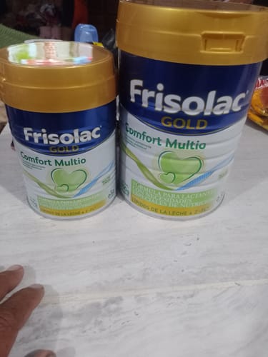 Customer photo review of Frisolac Gold Comfort Multio (0-12 Meses) Pack C/ 1.2 Kg