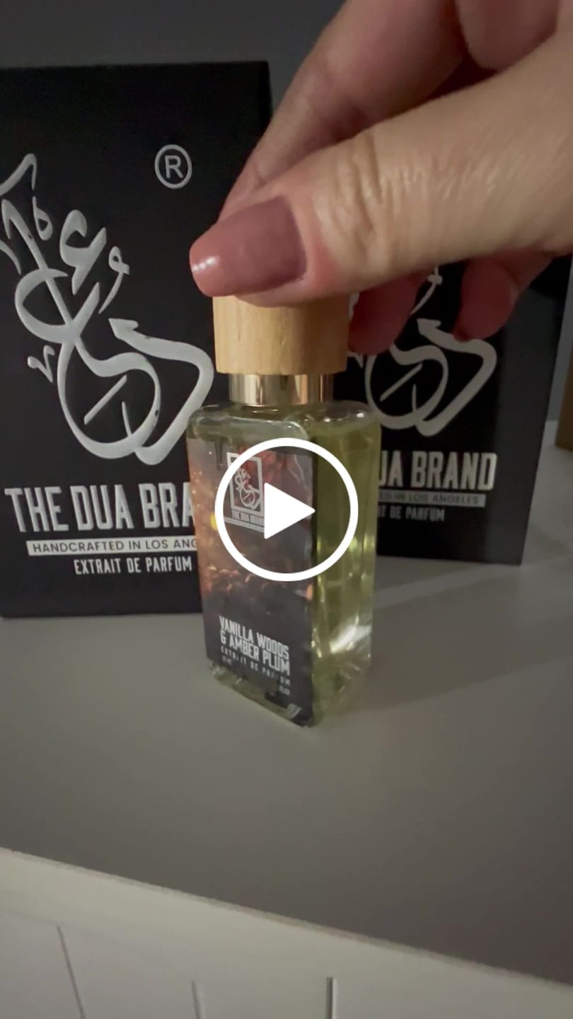 Customer video review of Vanilla Woods & Amber Plum