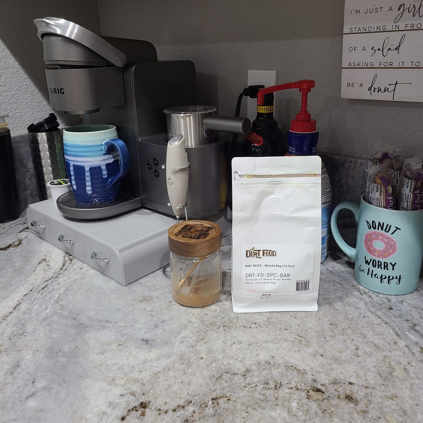 Customer photo review of Alkalizing Dirt *Barista Bag* (10.5oz)