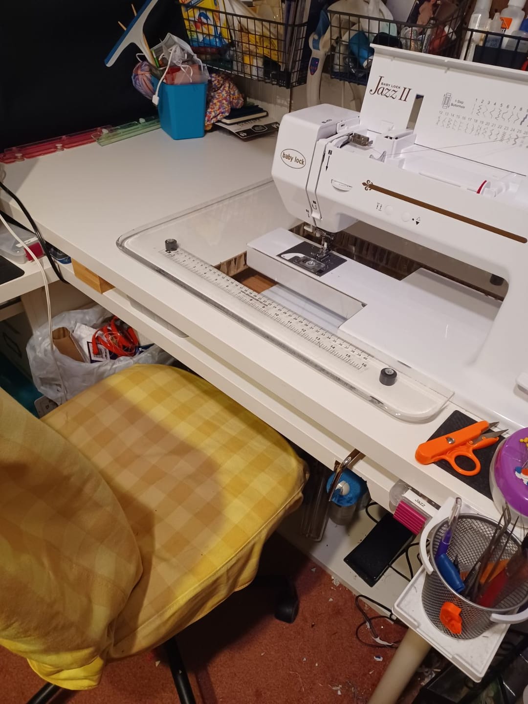 Customer photo review of Baby Lock Jazz 2 Sewing & Quilting Machine