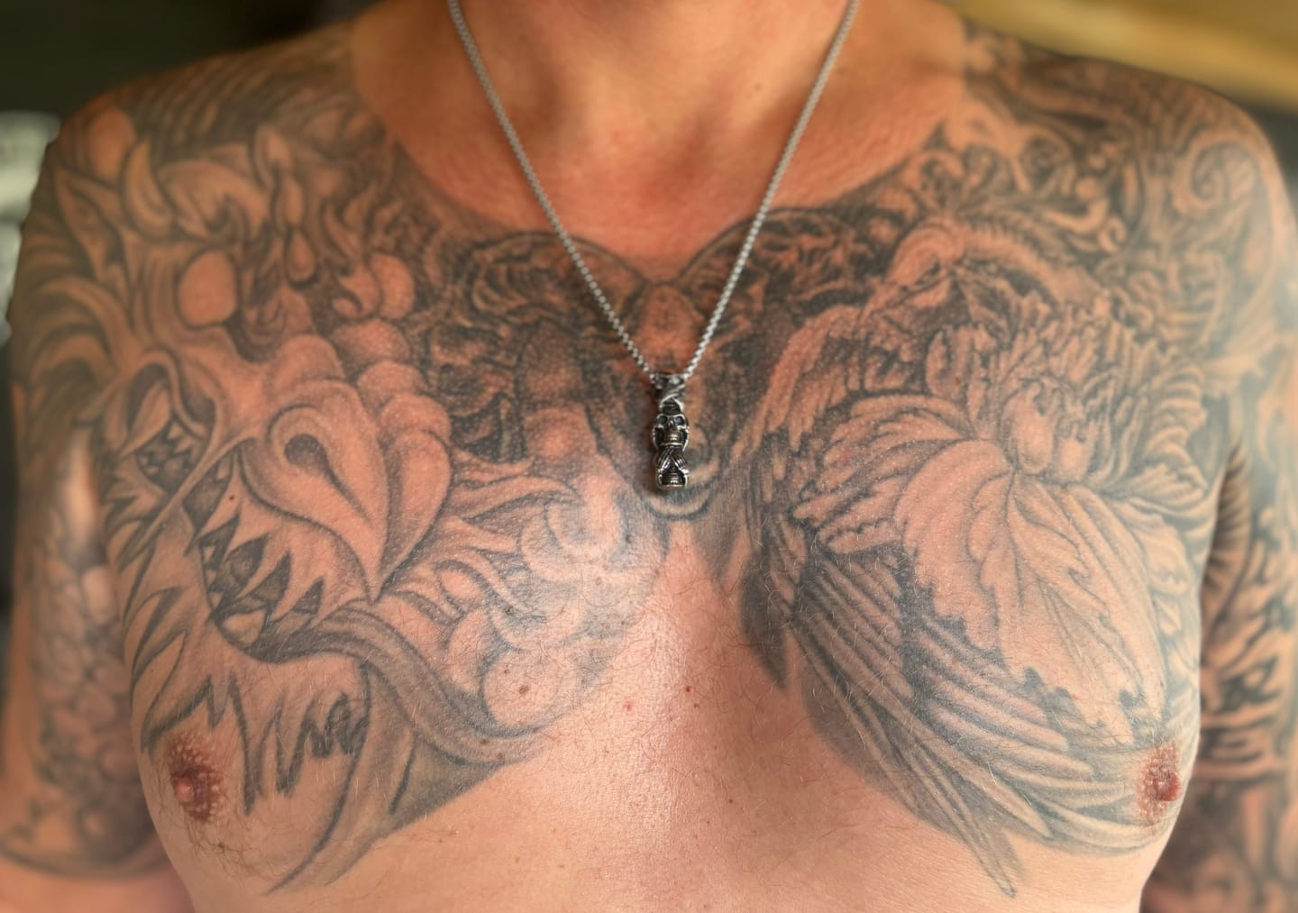 Customer photo review of HEAR SEE SPEAK. - NECKLACE