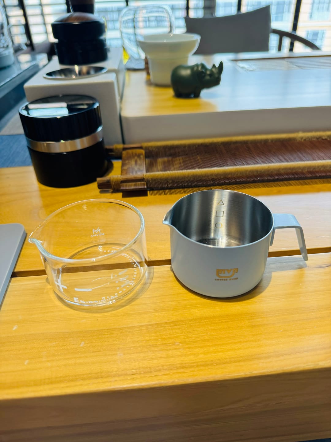 Customer photo review of Espresso Shot Glass with Measuring Scale - MUVNA