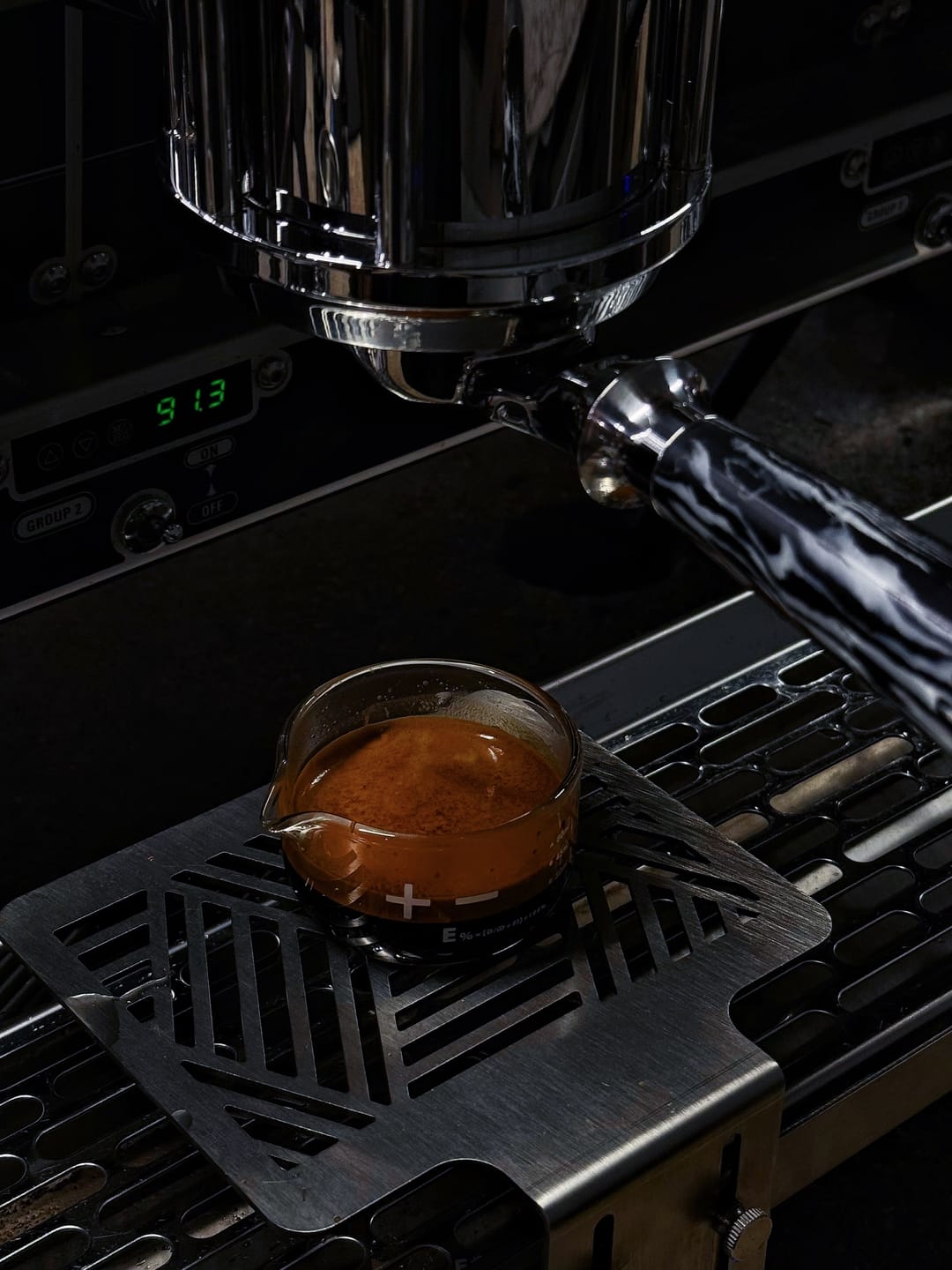 Customer photo review of Italian Handle Bottomless Portafilter 51/54/58mm - MUVNA