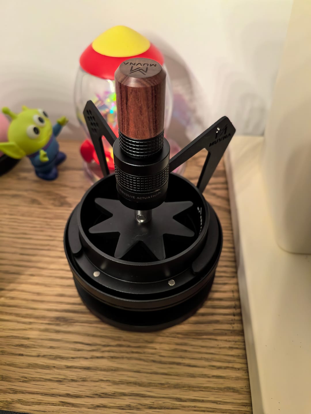 Customer photo review of Geared Spinning WDT Tool - Espresso Distribution - MUVNA