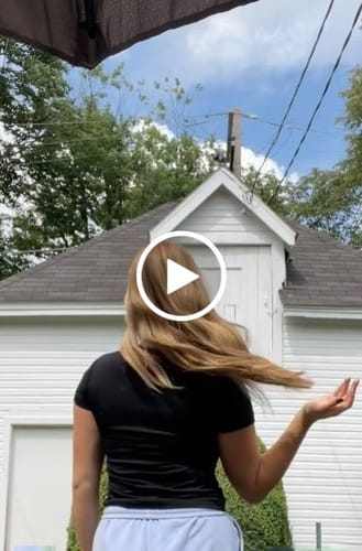 Customer video review of [New Color]Full Shine Virgin Hair Seamless Injection Tape In Extensions Balayage Brown (#R3T8)