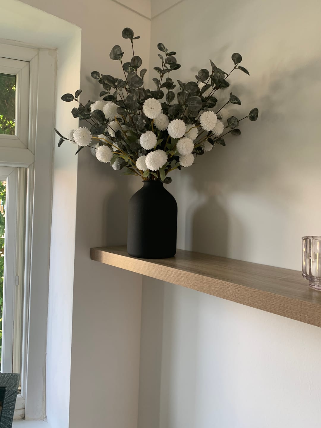 Customer photo review of Faux Arrangement - White & Green