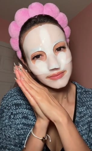 Customer photo review of Bio-Collagen Maske