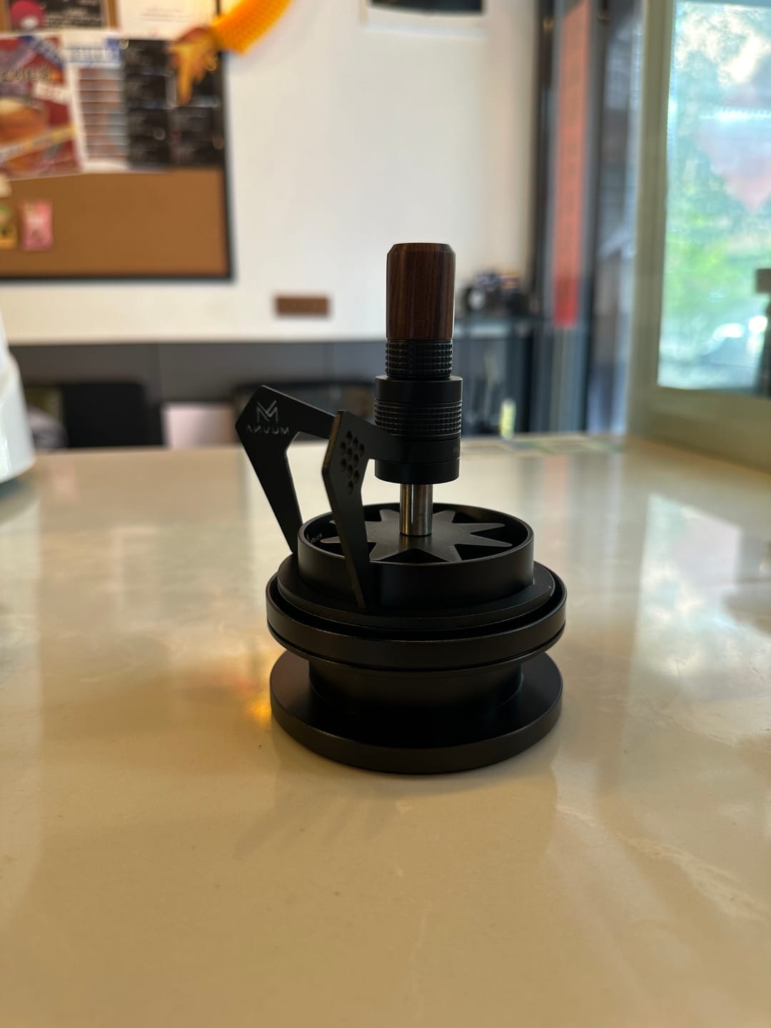 Customer photo review of Geared Spinning WDT Tool - Espresso Distribution - MUVNA