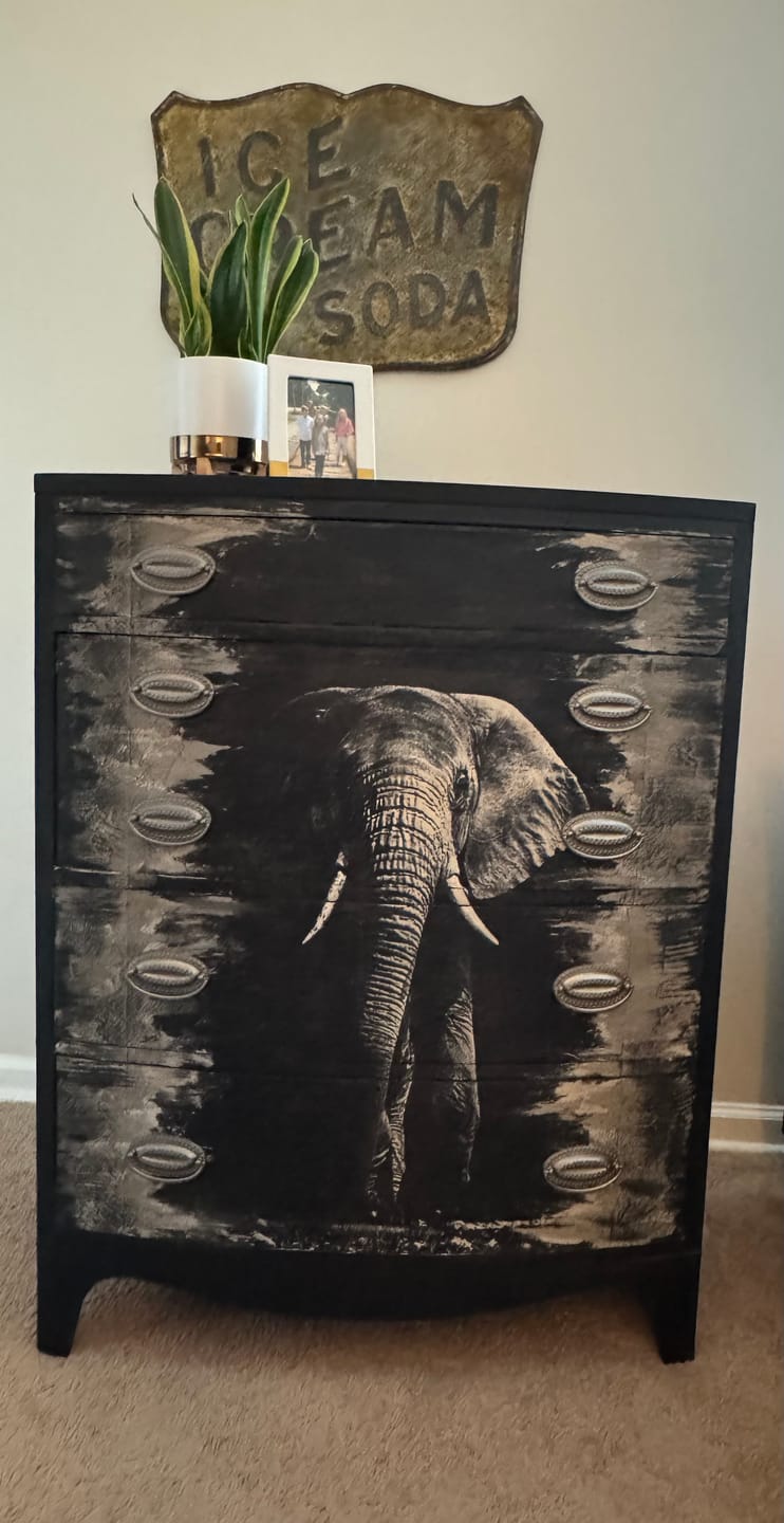 Customer photo review of One Step Paint - Black