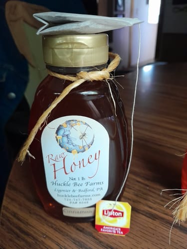 Customer photo review of Cinnamon Infused Honey