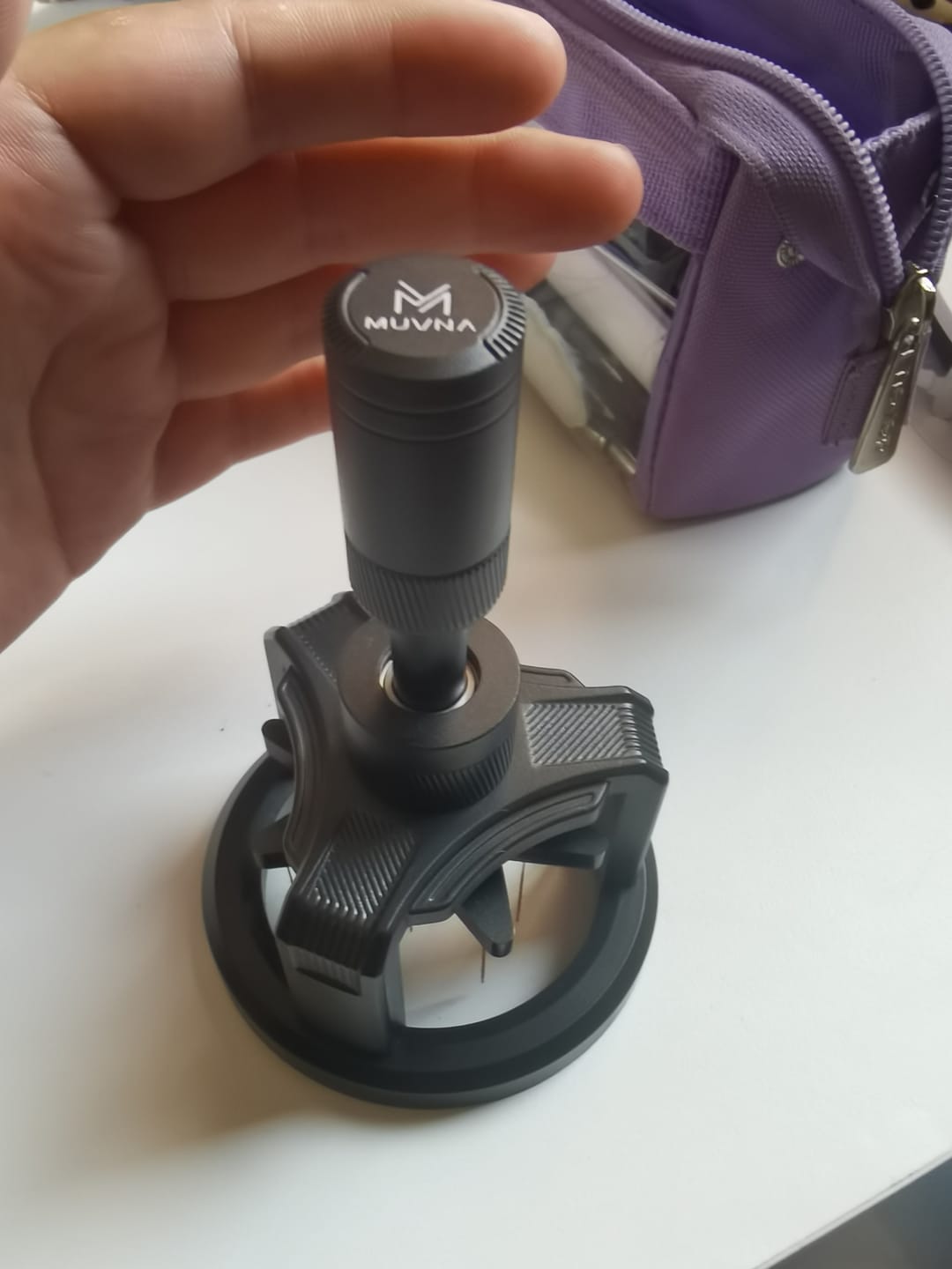 Customer photo review of Geared Spinning WDT Tool - Espresso Distribution - MUVNA