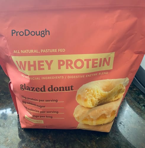 Customer photo review of Gourmet Whey Protein Powders