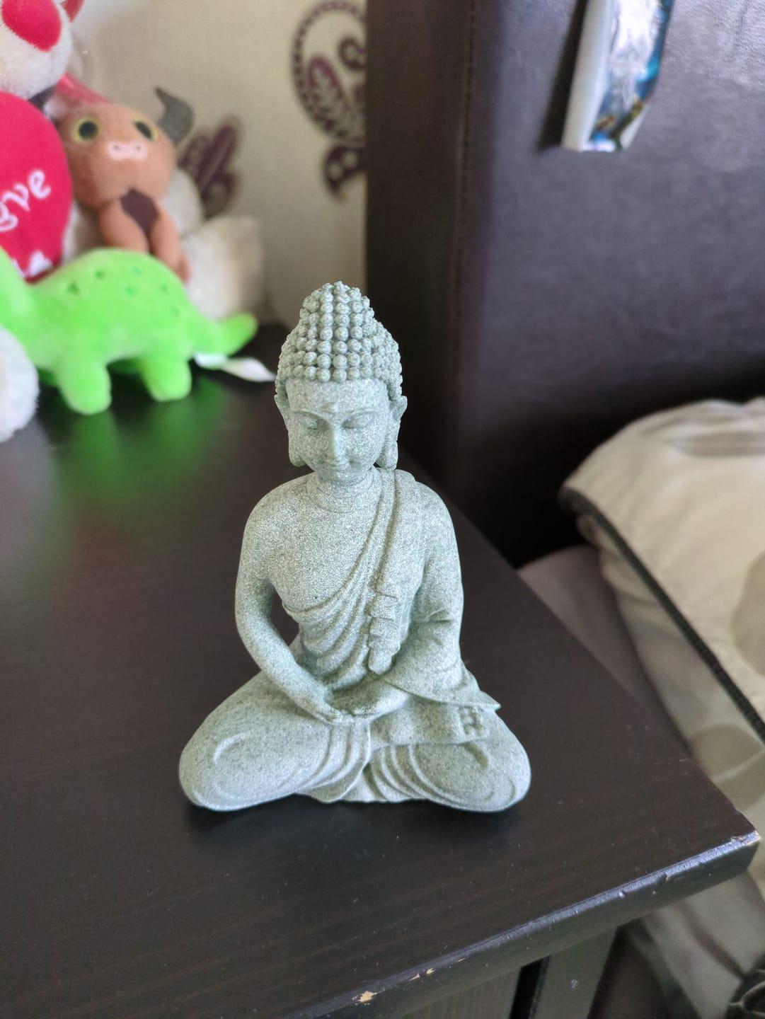 Customer photo review of Tibetan Meditation Contemplation Buddha Serenity Compassion Statue Figurine Decoration