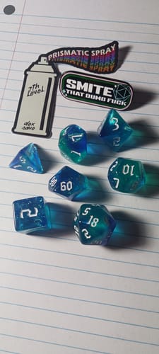 Customer photo review of Premium Mystery Dice
