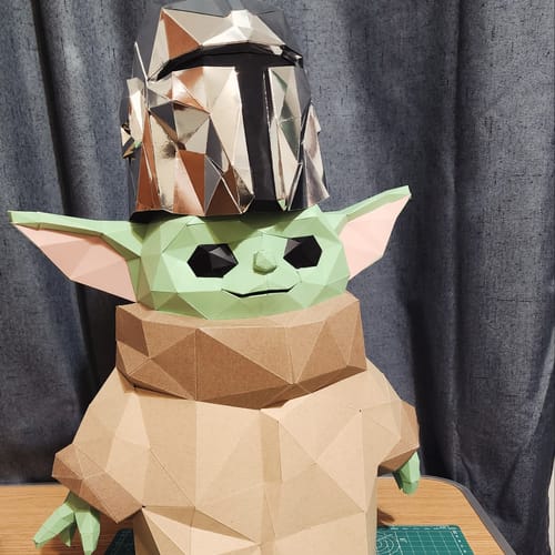 Customer photo review of Patrons Grogu, le Bébé Yoda (pdf)