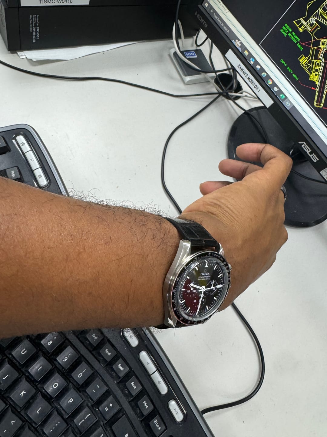 Customer photo review of Matte Black Alligator