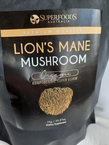 Customer photo review of Lion's Mane Mushroom Extract