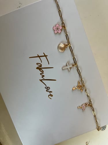 Customer photo review of FabuLove Charm Jewelry Kit